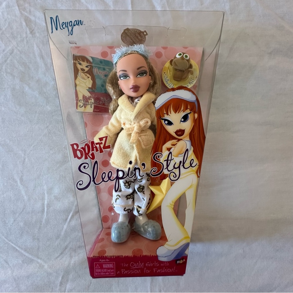 RARE Bratz Sleepin' Style Doll with Pajamas MEYGAN New in Box